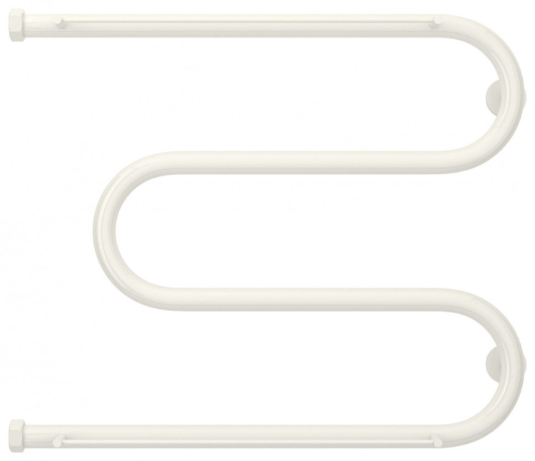 Полотенцесушитель водяной Сунержа М-образный 2 полки+ 500х650 Белый