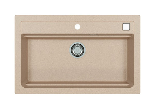 Мойка ALVEUS GRANITAL ATROX 40 TERRA - G22 790 X  500  1X в комплекте с сифоном 1132823,