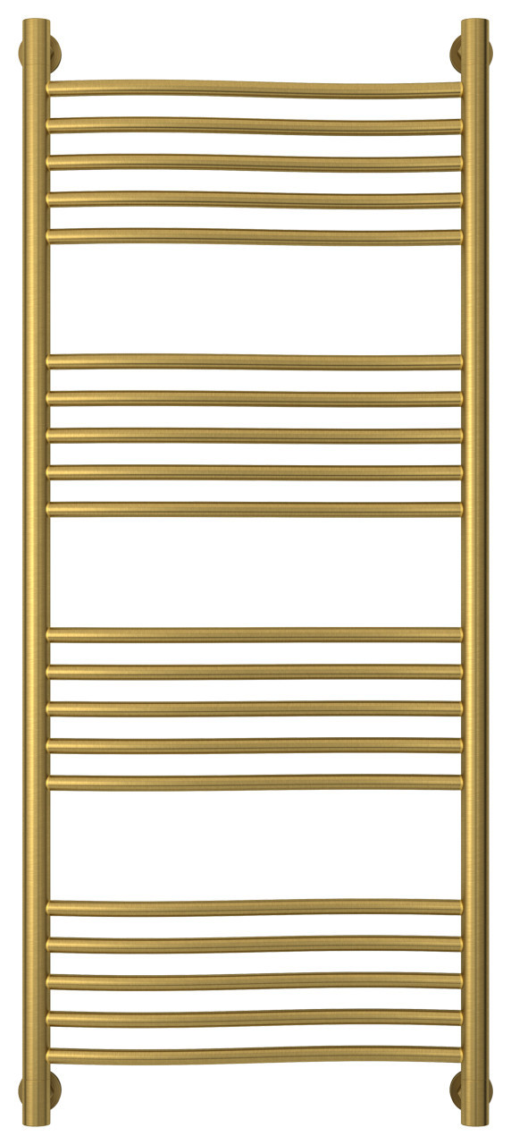 Полотенцесушитель водяной Сунержа Флюид+ 1200х500 Состаренная латунь