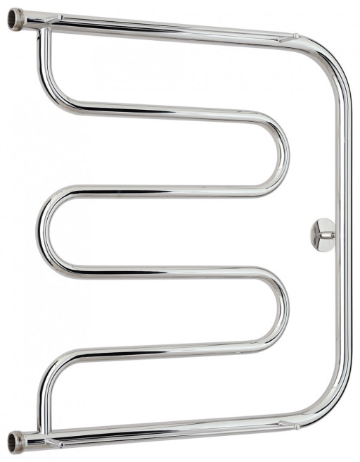 Полотенцесушитель водяной Стилье Тандем 2 полки 600х600 резьба-сгон 1&quot; Без покрытия