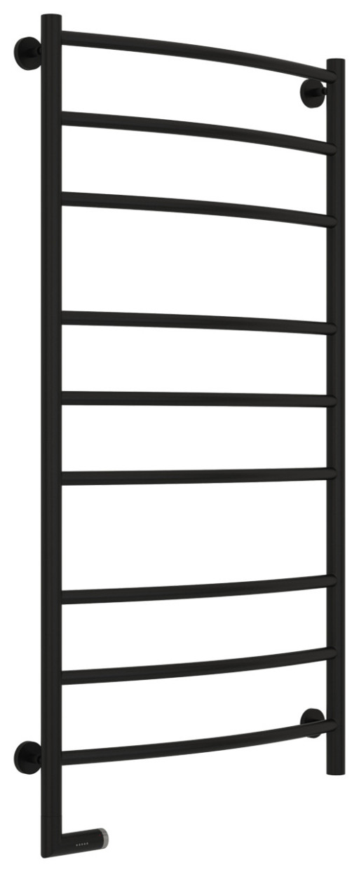 Полотенцесушитель электрический Сунержа Галант 2.0 1200х600 МЭМ левый Матовый чёрный