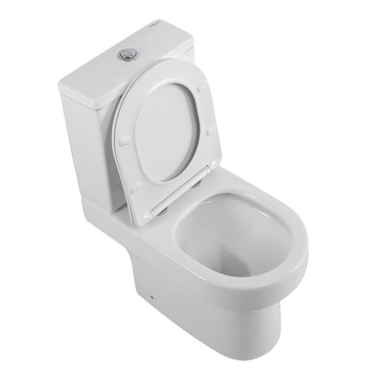 Чаша унитаза безободкового, P-trap BelBagno BB339CPR