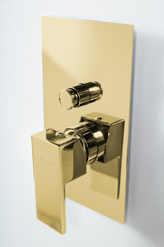 Встраиваемый однорычажный смеситель для душа с переключателем на 2 выхода Cezares UNIKA-VDIM-03/24