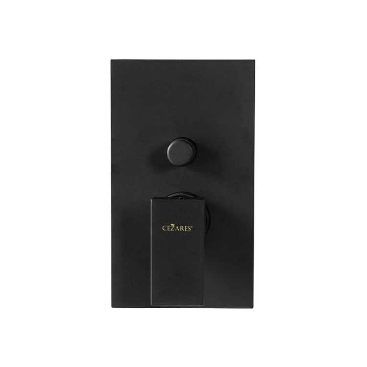 Встраиваемый однорычажный смеситель для душа с переключателем на 2 выхода Cezares UNIKA-VDIM-03/24