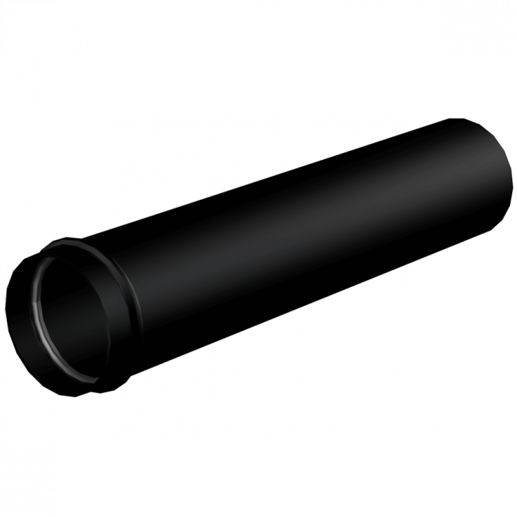 Удлинитель DN32, черный-мат Alcadrain A4000BLACK