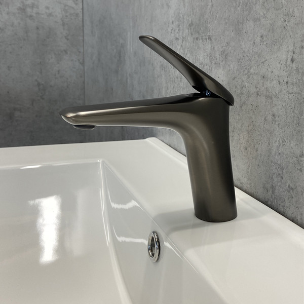 COMFORTY. Смеситель для раковины, картридж 35 мм, графит, FC074A-CGT