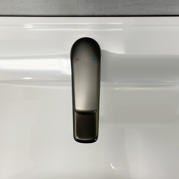 COMFORTY. Смеситель для раковины, картридж 35 мм, графит, FC074A-CGT