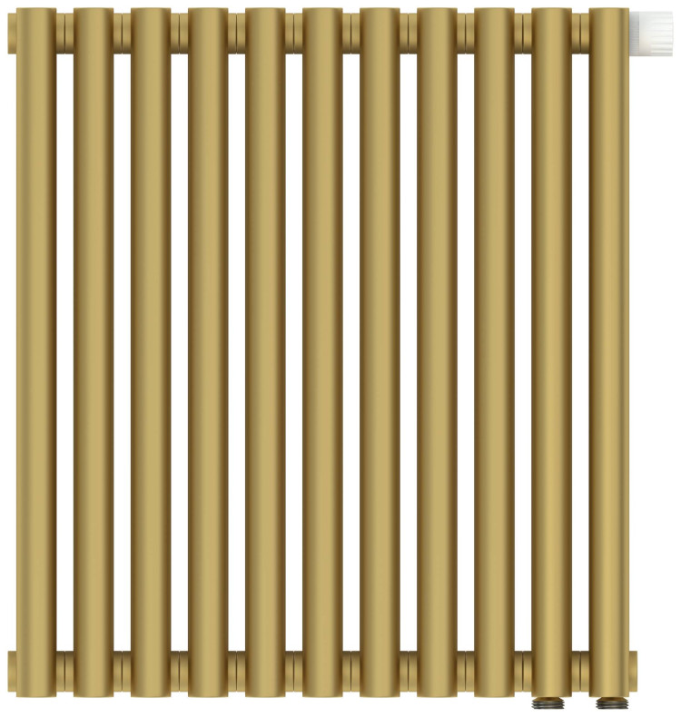 Отопительный радиатор Сунержа Эстет-00 EU50 500х495 11 секций Матовое золото