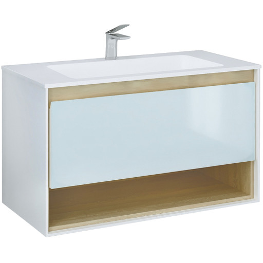 Тумба Glass 100 подвесная