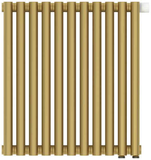 Отопительный радиатор Сунержа Эстет-11 EU50 500х495 11 секций Матовое золото