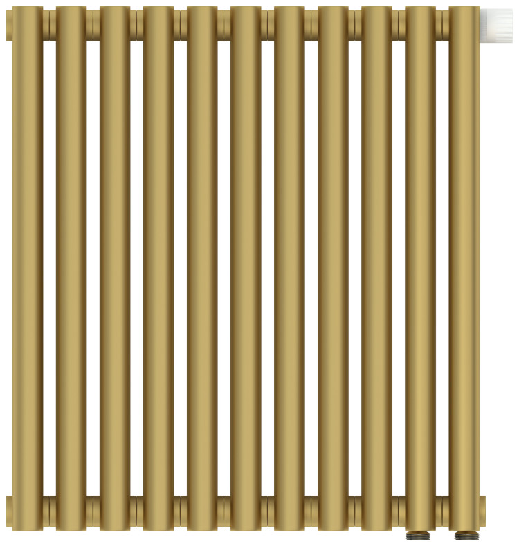 Отопительный радиатор Сунержа Эстет-11 EU50 500х495 11 секций Матовое золото