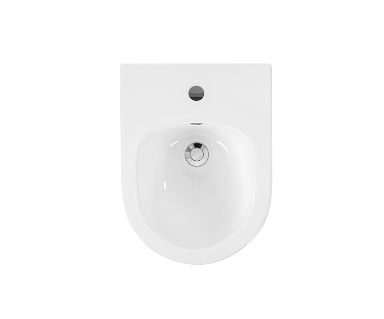 Биде подвесное Aquatek МИЯ AQ1004-00, 490*370*300 мм, цвет белый