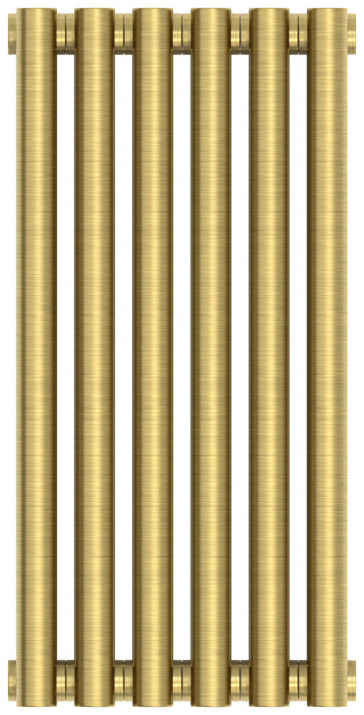 Отопительный радиатор Сунержа Эстет-00 500х270 6 секций Состаренная латунь