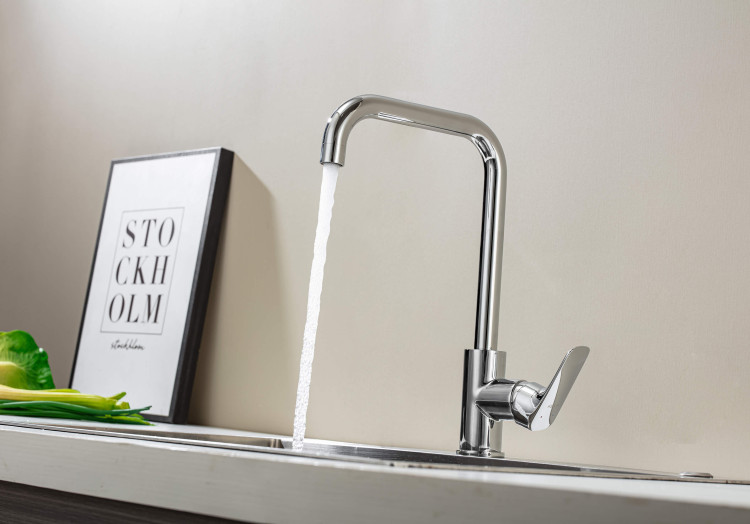 Смеситель для кухни Aquatek (квадратный излив) AQ1081CR ВЕГА