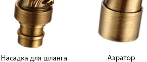 Кран для одного типа воды Bronze de Luxe 21982