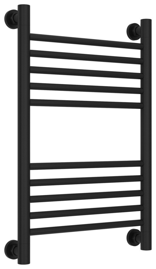 Полотенцесушитель водяной Сунержа Богема+ прямая 600х400 Матовый чёрный
