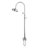 Душевая стойка со смесителем, верхним и ручным душем Cezares LORD-CD-02-M