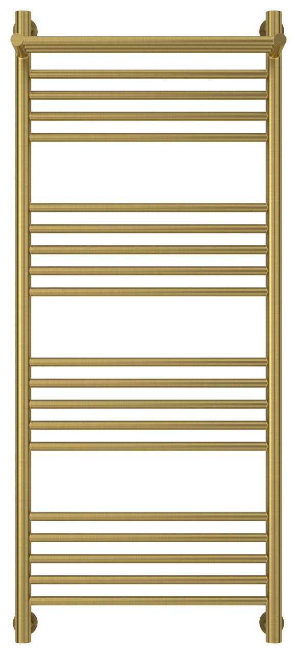 Полотенцесушитель водяной Сунержа Богема с полкой+ 1200х500 Состаренная латунь