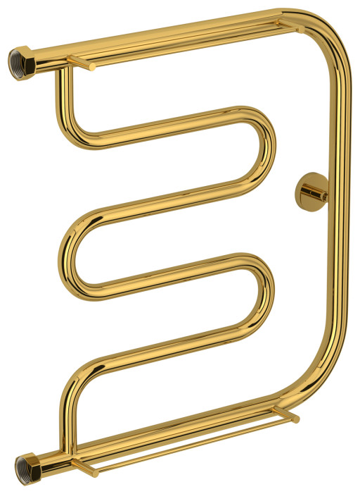 Полотенцесушитель водяной Сунержа Лира 2 полки+ 500х500 Золото