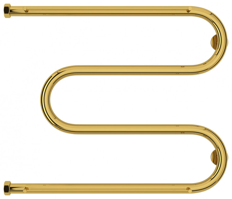 Полотенцесушитель водяной Сунержа М-образный 2 полки+ 500х650 Золото