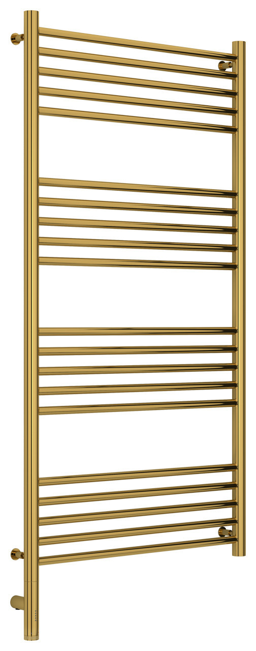 Полотенцесушитель электрический Сунержа Богема 3.0 прямая 1200х600 МЭМ левый Золото