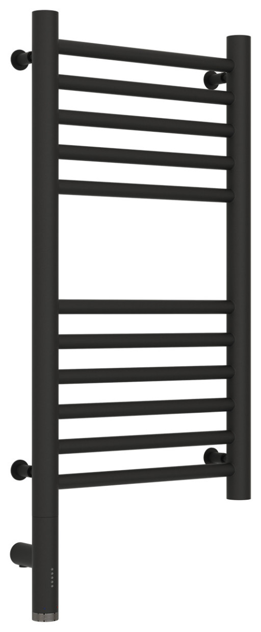 Полотенцесушитель электрический Сунержа Богема 3.0 прямая 600х300 МЭМ левый Тёмный титан муар