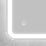 Зеркало с встроенным светильником и кнопочным выключателем, 12W, 220-240V BelBagno SPC-MAR-900-600-LED-BTN