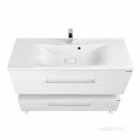 Тумба под раковину Aquaton Мадрид 120 M белый 1A168701MA010