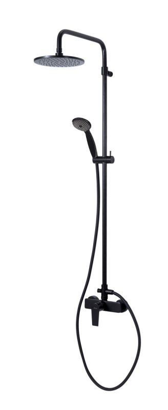 Душевая стойка со смесителем для верхнего и ручного душа Cezares NAUTIC-CD-NOP
