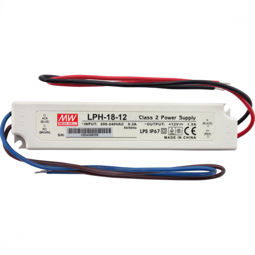 Блок питания 230 V AC/12 V DC/18 W, IP67 Alcadrain AEZ320