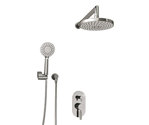 WasserKRAFT A14129 Встраиваемый комплект для душа с верхней душевой насадкой и лейкой