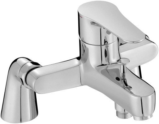 Однорычажный смеситель устанавливаемый на деку для ванны/душа Jacob Delafon JULY E16043-4-CP