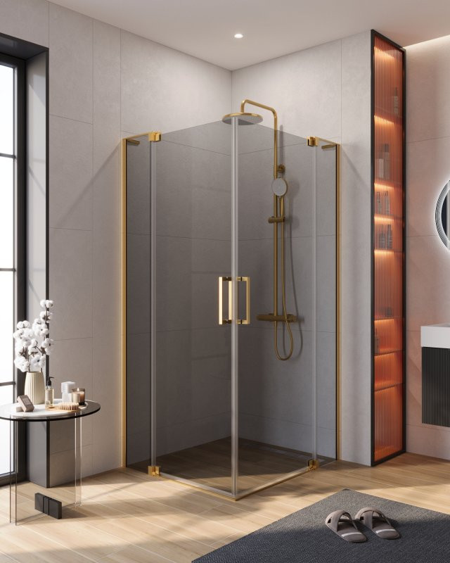 Душевой уголок SLIDER AH-2 Cezares SLIDER-AH-2-80/90-100/110-C-BORO