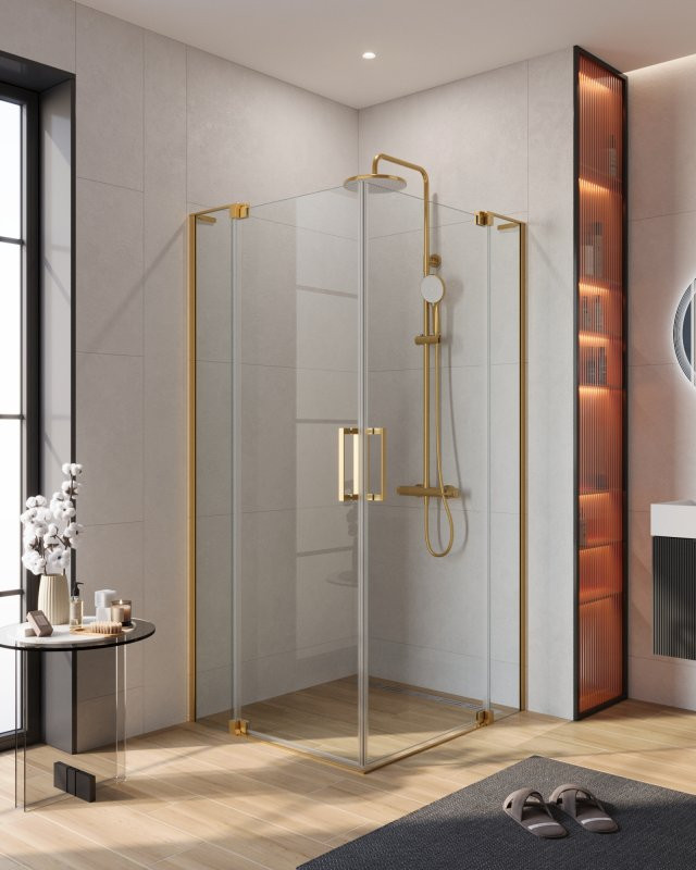 Душевой уголок SLIDER AH-2 Cezares SLIDER-AH-2-80/90-100/110-C-BORO