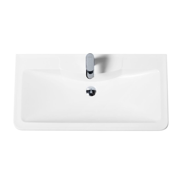 База под раковину напольная с двумя выкатными ящиками BelBagno ACQUA-800-2C-PIA-RR