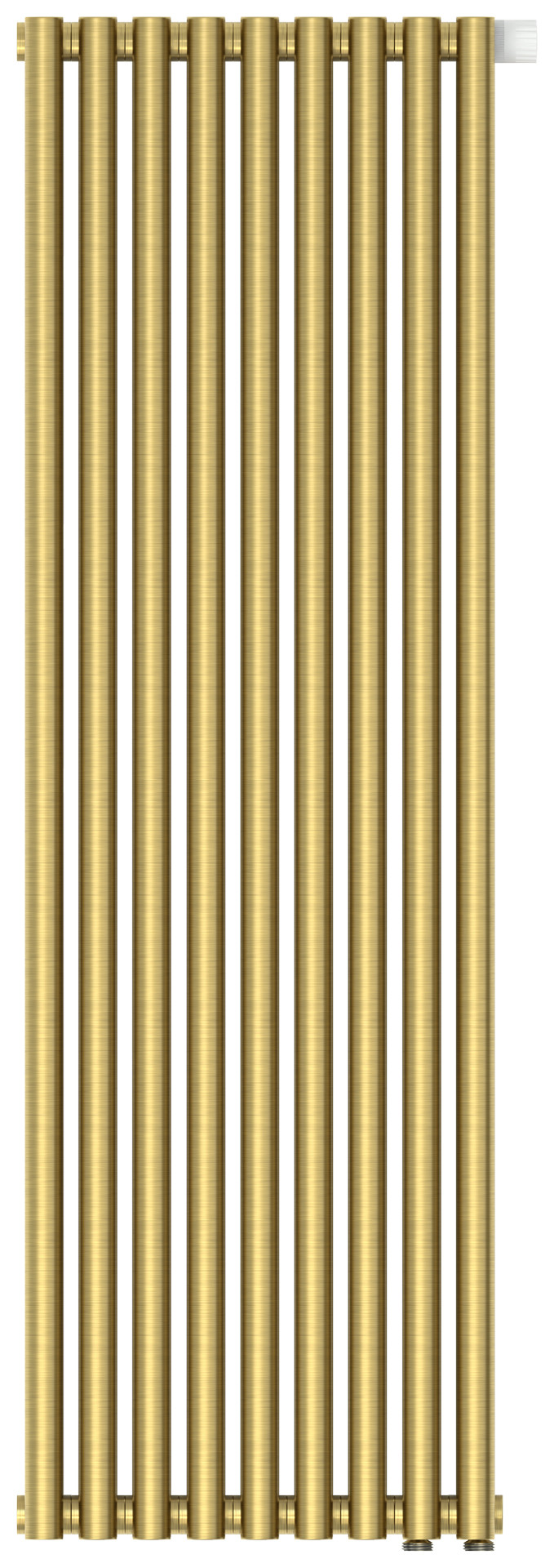 Отопительный радиатор Сунержа Эстет-11 EU50 1200х405 9 секций Состаренная латунь