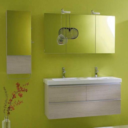 Тумба под две раковины Jacob Delafon Odeon Up 120 подвесная 3 ящика