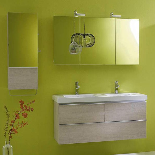 Тумба под две раковины Jacob Delafon Odeon Up 120 подвесная 3 ящика