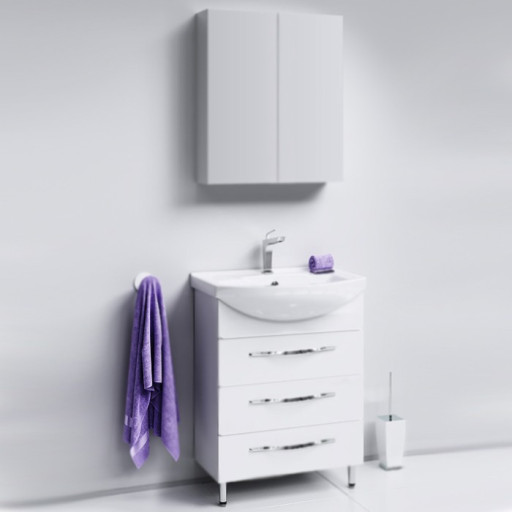 Тумба под раковину Aqwella Аллегро 65