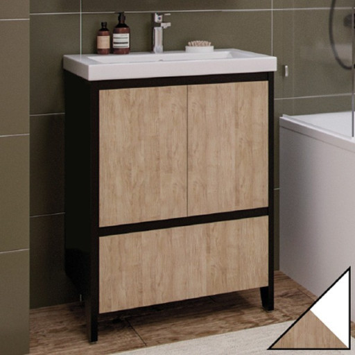 Тумба под раковину Velvex Klaufs 60.2D.1Y