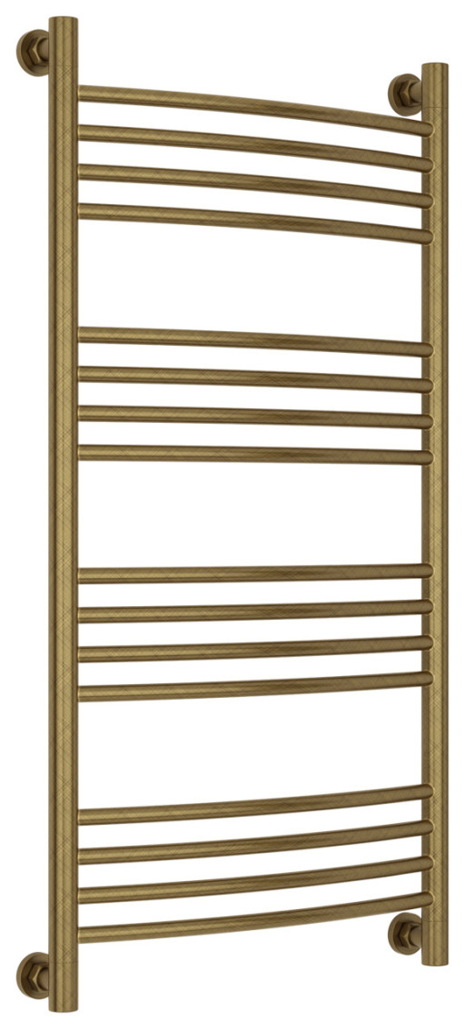 Полотенцесушитель водяной Сунержа Богема+ выгнутая 1000х500 Состаренная бронза