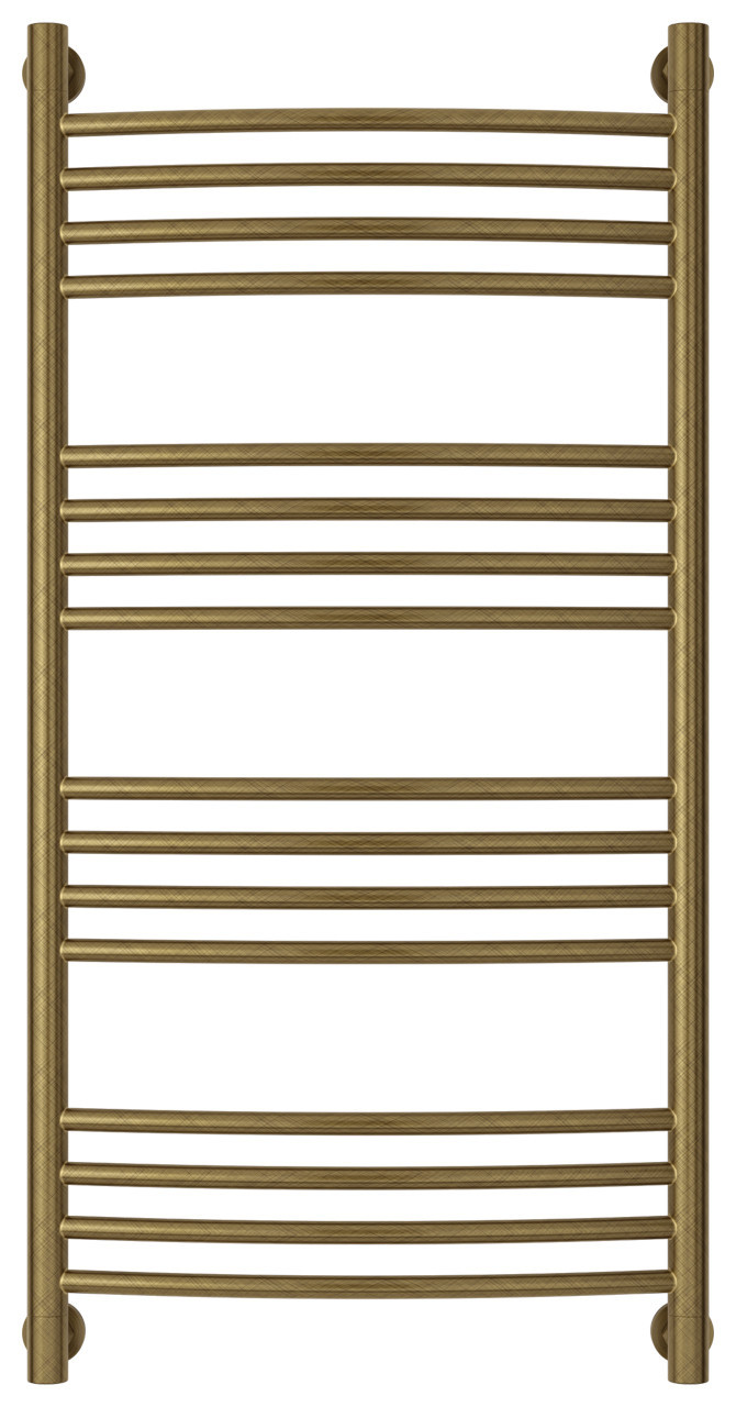 Полотенцесушитель водяной Сунержа Богема+ выгнутая 1000х500 Состаренная бронза