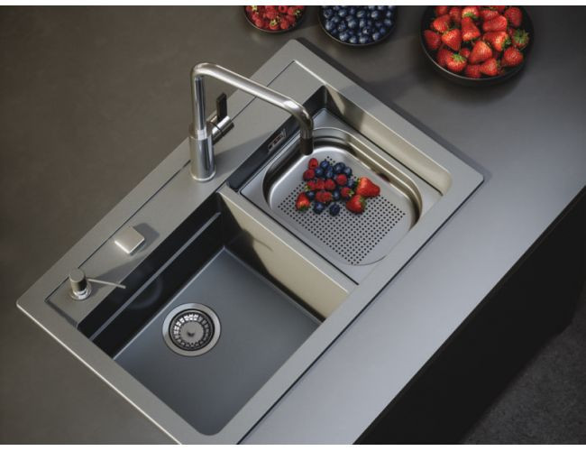 Смеситель для мойки ALVEUS ROMI-P CHR