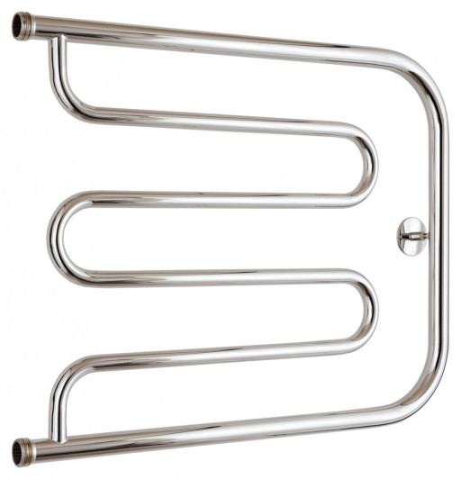 Полотенцесушитель водяной Стилье Тандем 500х650 резьба-сгон 1&quot; Без покрытия