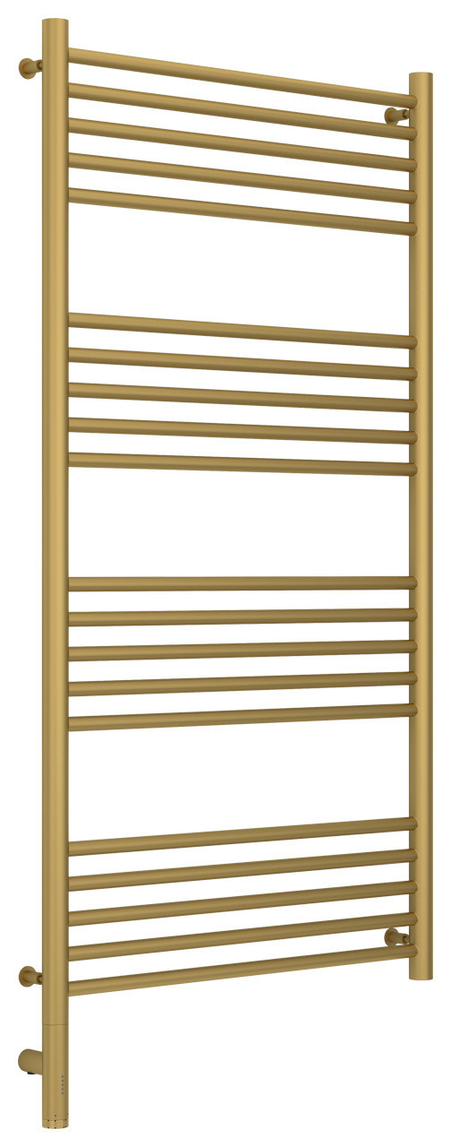 Полотенцесушитель электрический Сунержа Богема 3.0 прямая 1200х600 МЭМ левый Матовое золото