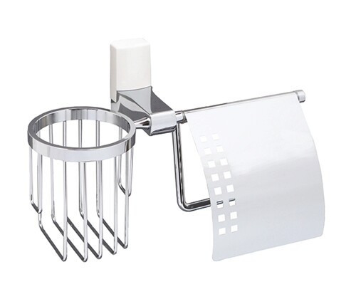 WasserKRAFT Leine K-5059WHITE Держатель туалетной бумаги и освежителя