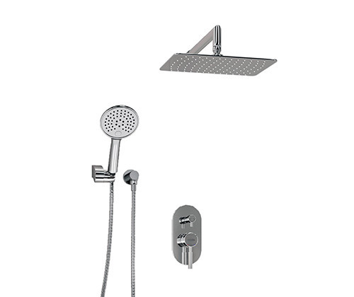 WasserKRAFT A16169 Встраиваемый комплект для душа с верхней душевой насадкой и лейкой