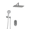 WasserKRAFT A16169 Встраиваемый комплект для душа с верхней душевой насадкой и лейкой