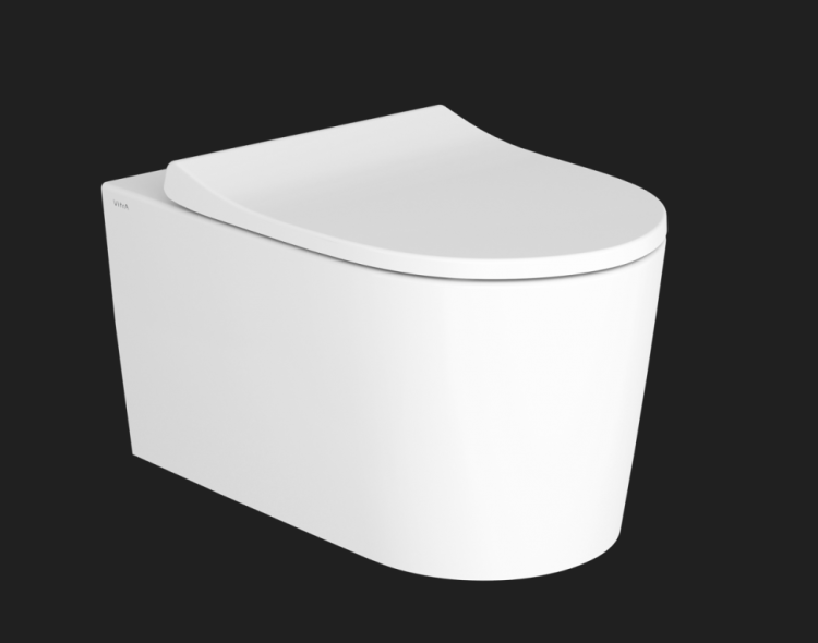 Подвесной безободковый унитаз VitrA Nest Qflush