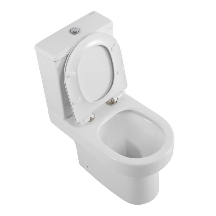 Сиденье быстросъемное, дюропласт, soft close, металлическое крепление BelBagno BB089SC